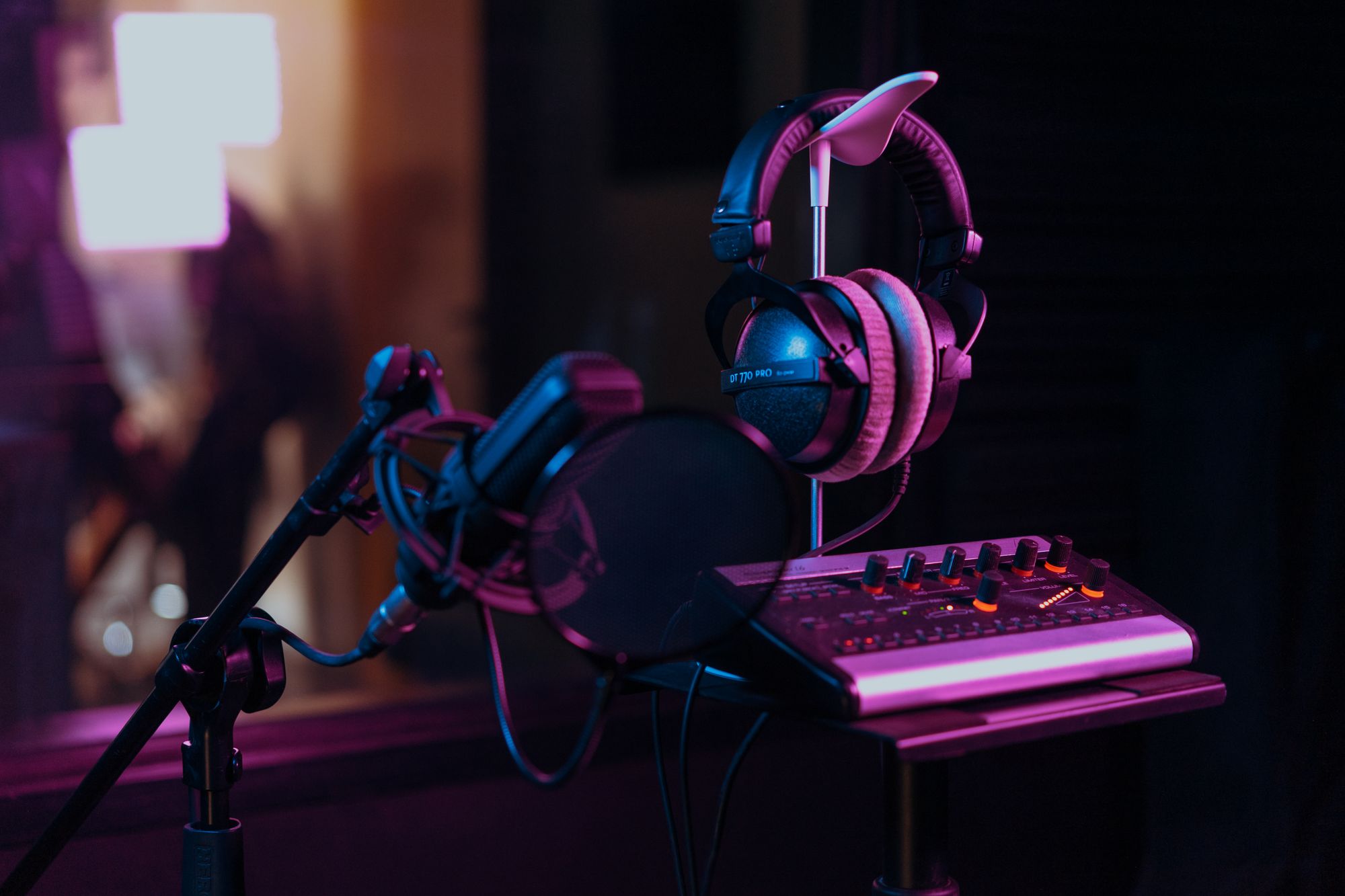 Audio recording and mixing environment